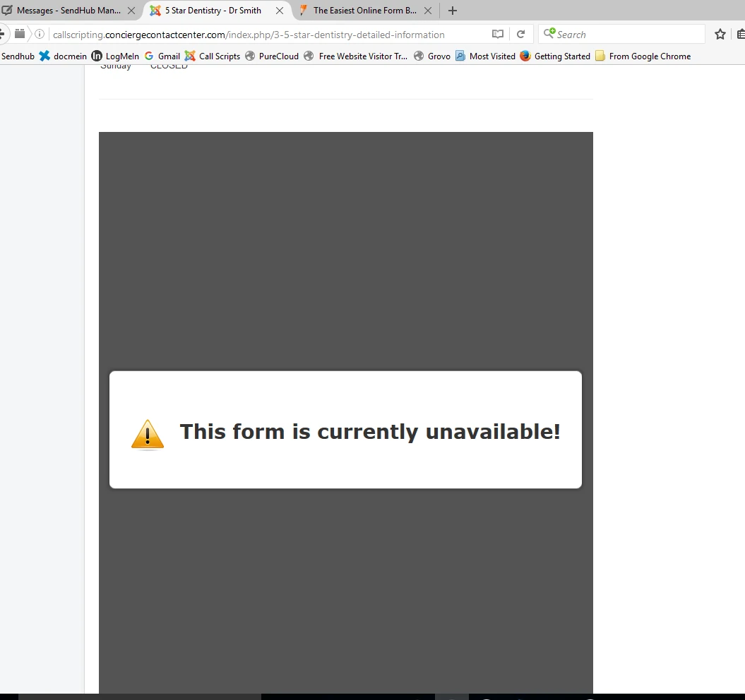 My JotForm forms are getting disabled Image 1 Screenshot 20