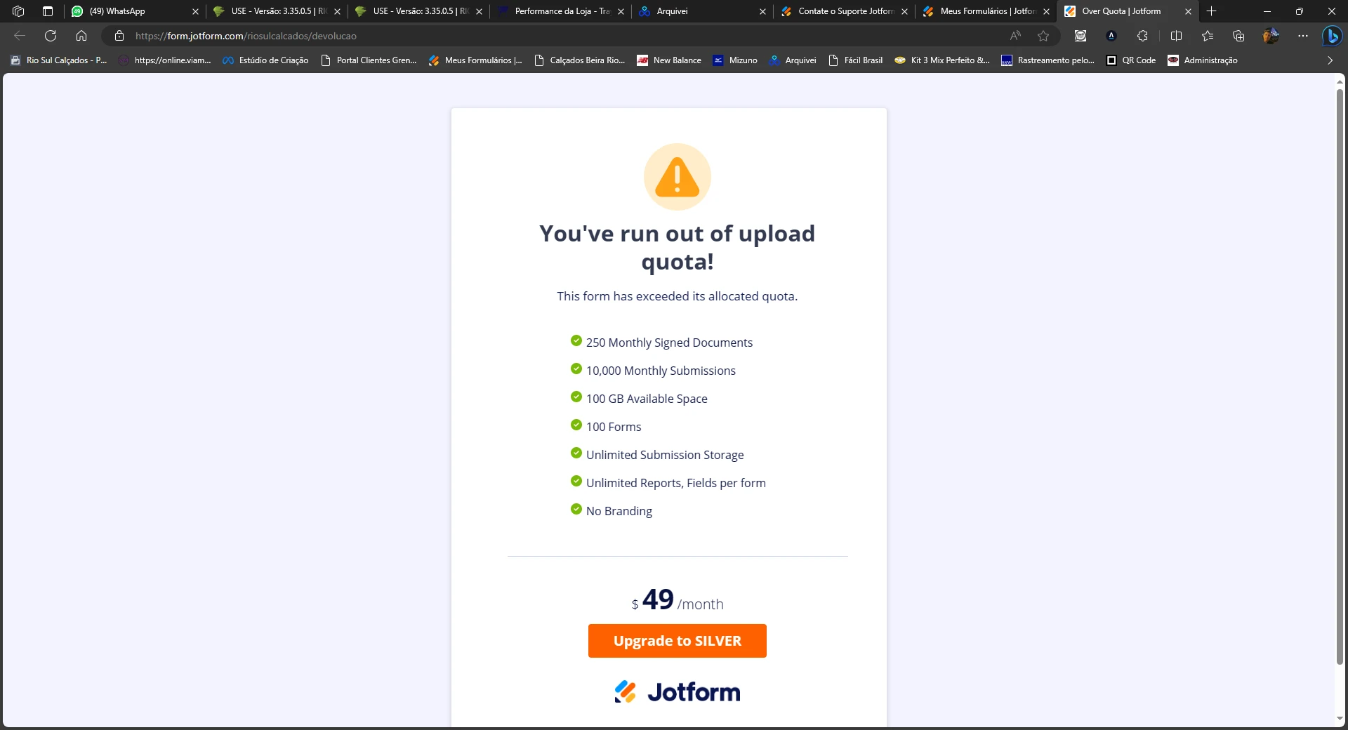 Jotform Thread 5572569 Screenshot