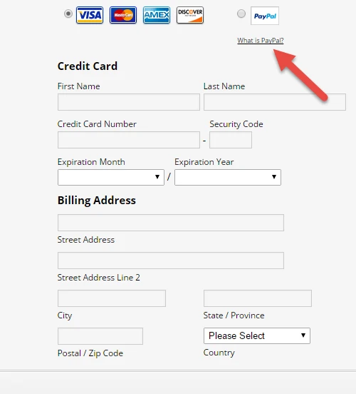 How do I remove the PayPal payment option in my PayPal Pro widget? Image 1 Screenshot 20