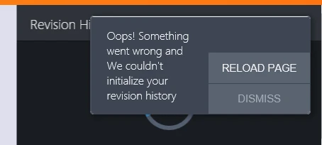 Form History: Unable to revert forms previous state using the Revision History Tool Image 1 Screenshot 20