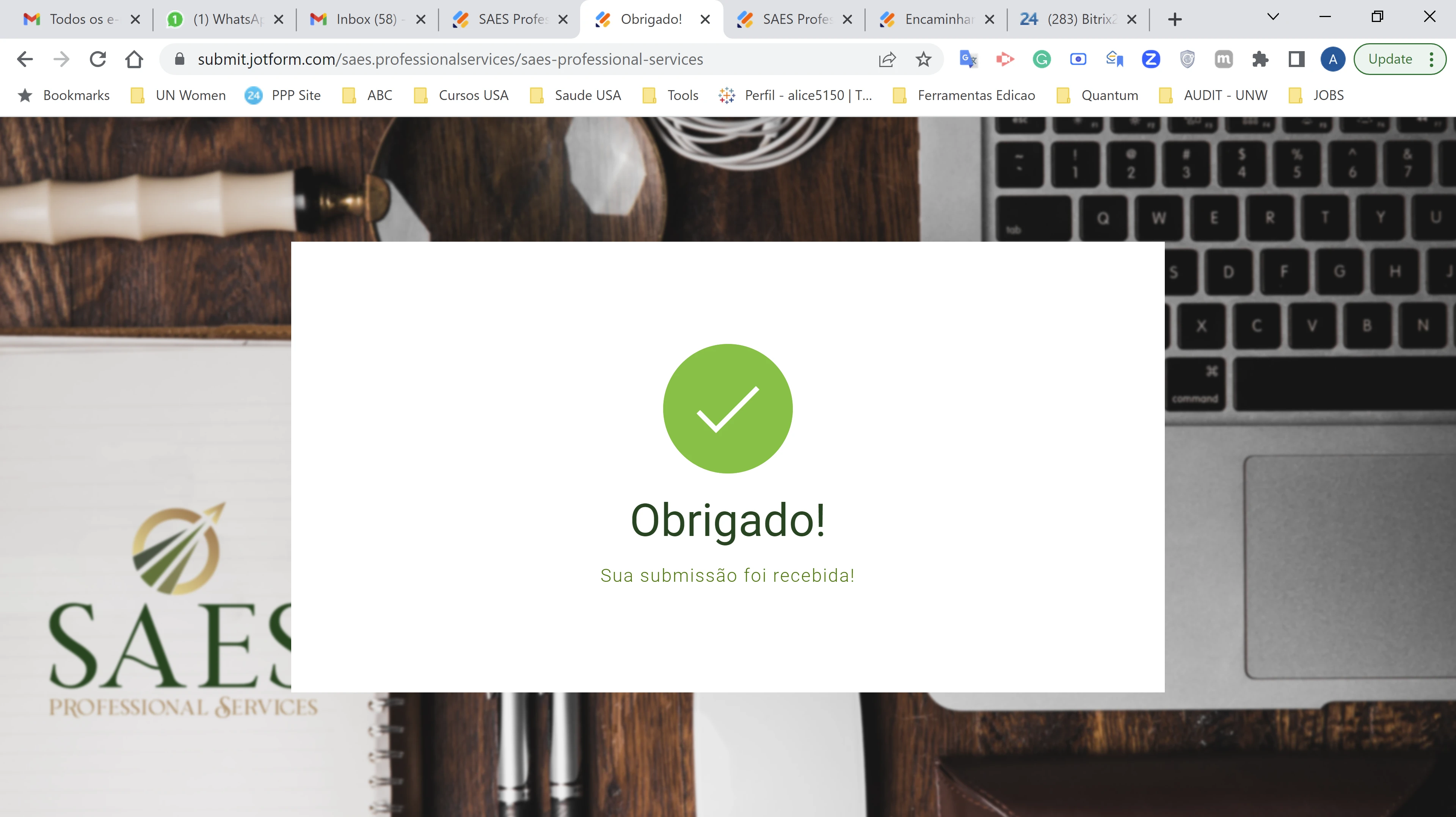 Encaminhamento de email automatico Image 2 Screenshot 41
