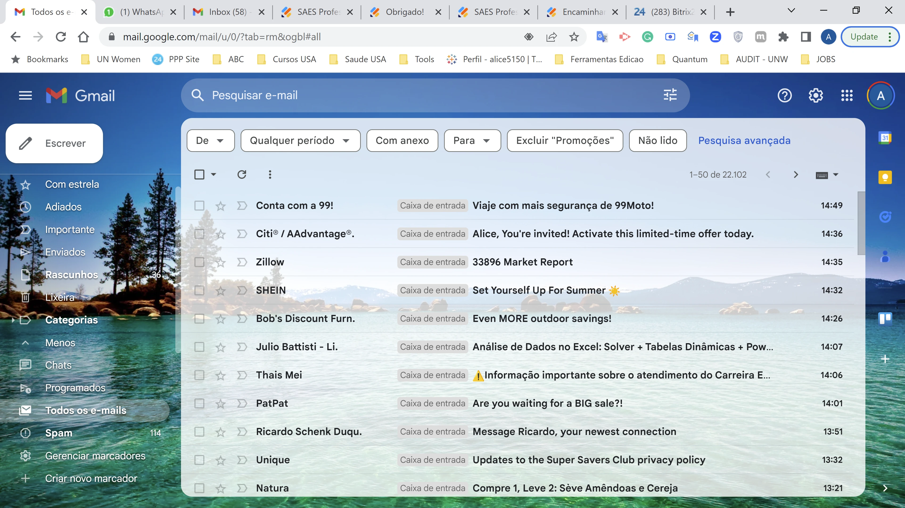 Encaminhamento de email automatico Image 1 Screenshot 30