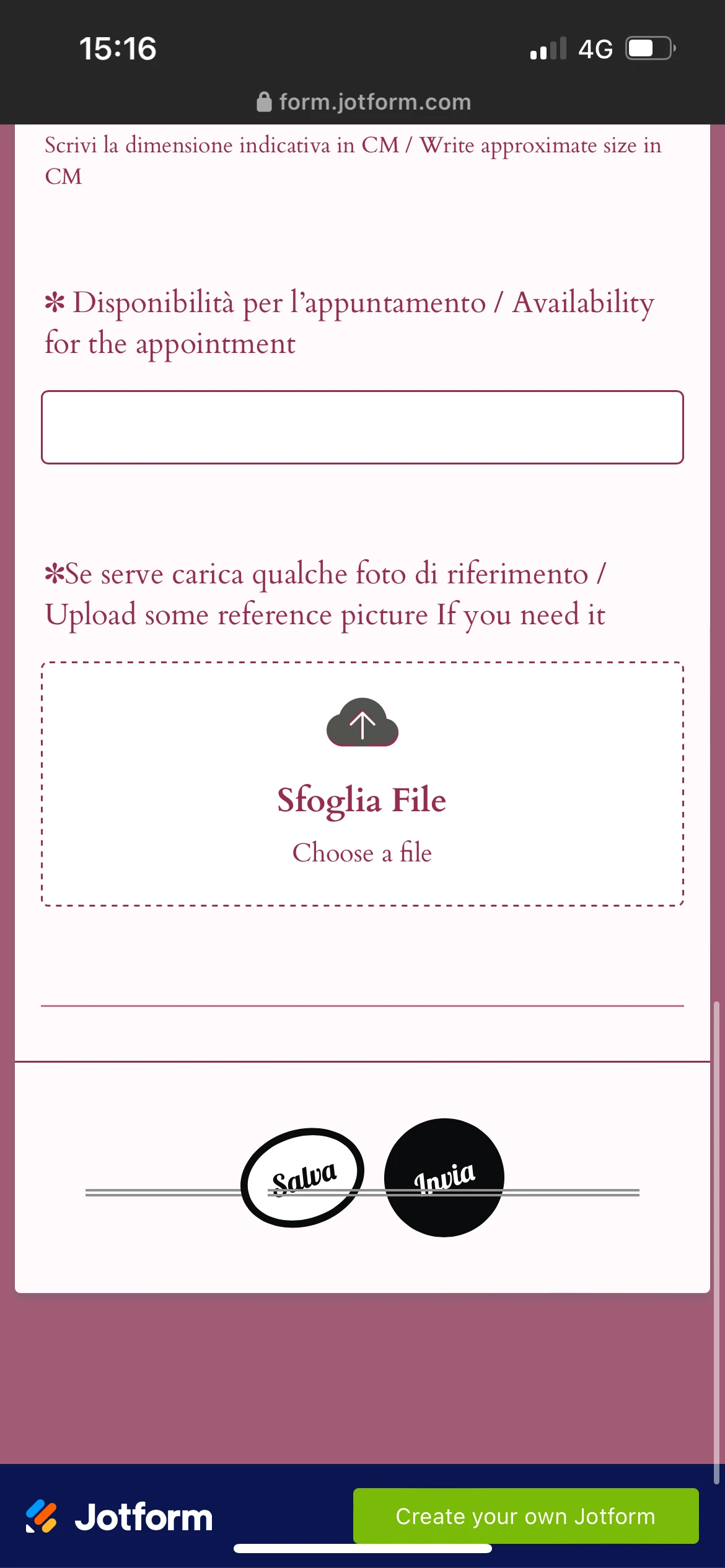 Pulsante invia  Image 1 Screenshot 20