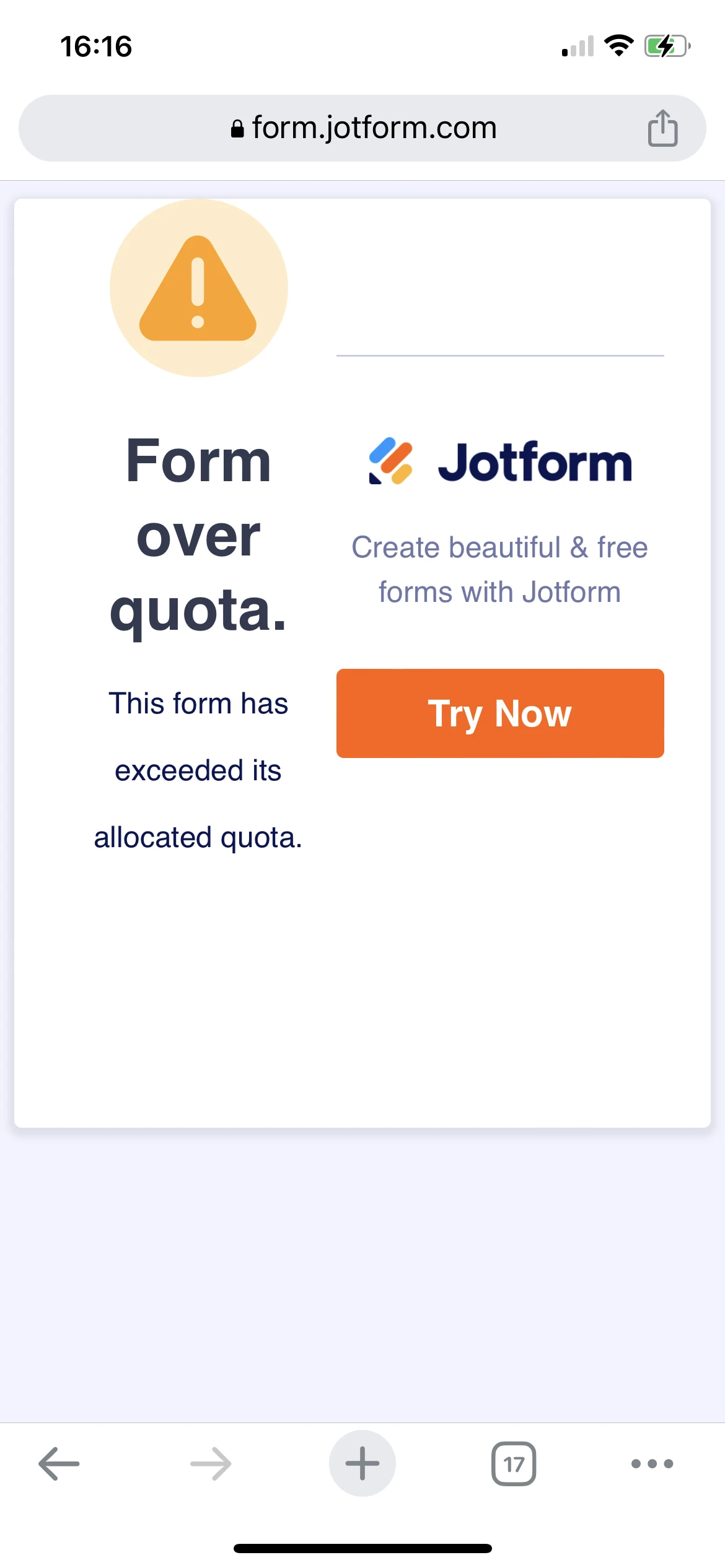 Jotform Thread 5500845 Screenshot