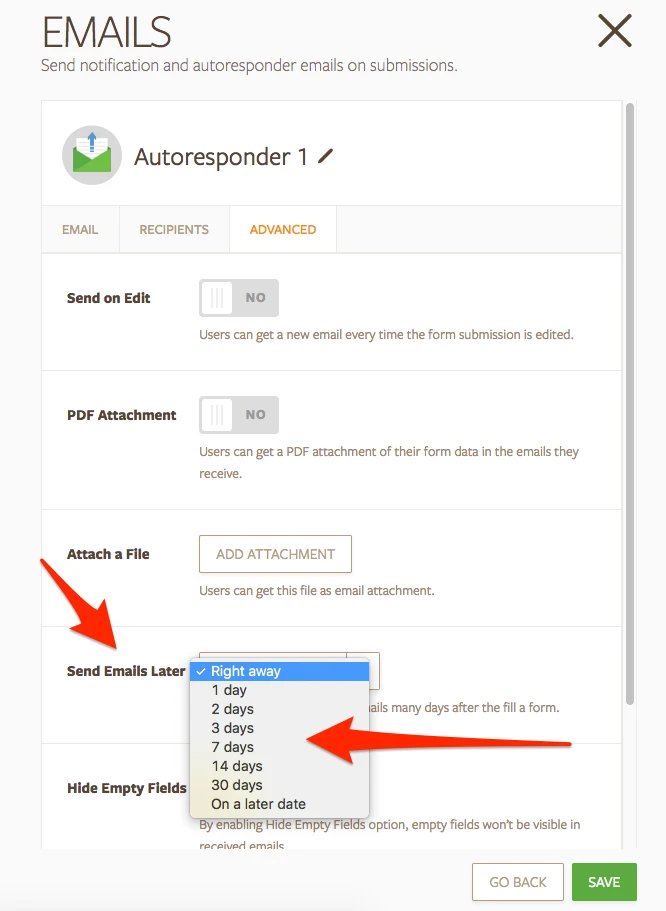 Can I use Jotform for email and texting auto responding? Image 3 Screenshot 62