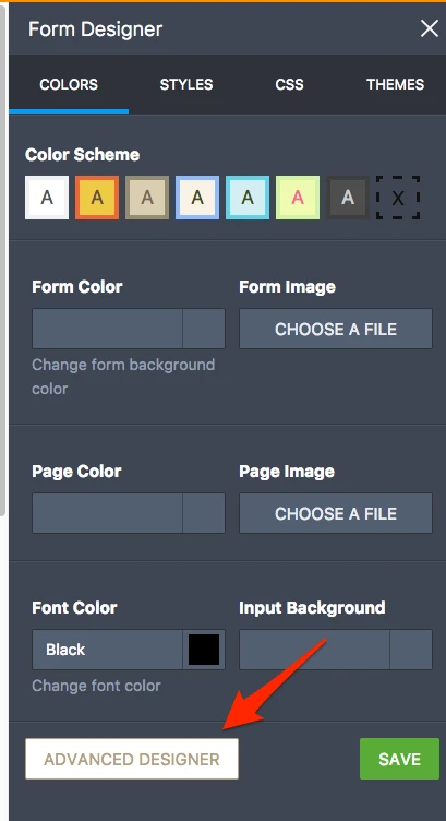 How can I edit the template settings for size and color? Image 2 Screenshot 41