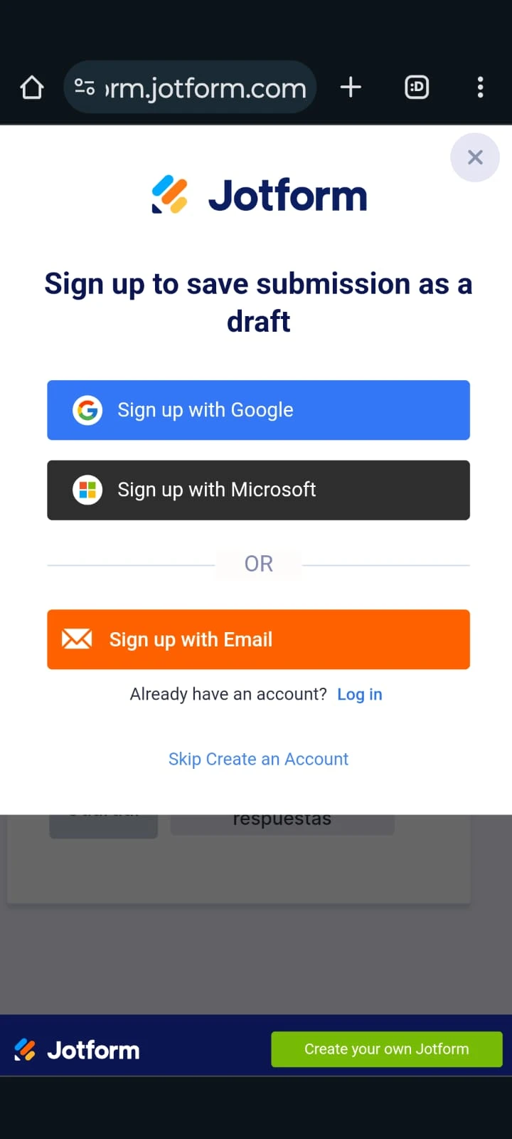 Inquiry on Save and Continue Later function Image 2 Screenshot 51