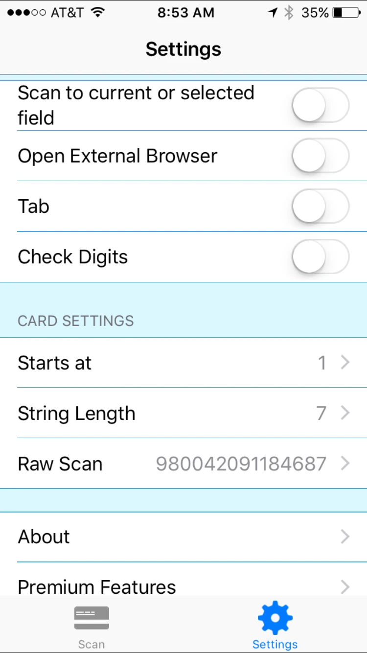 Barcode Scans with Uniscan Web App and POST Image 2 Screenshot 41