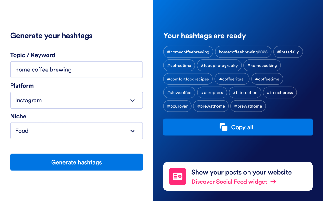 Hashtag Generator