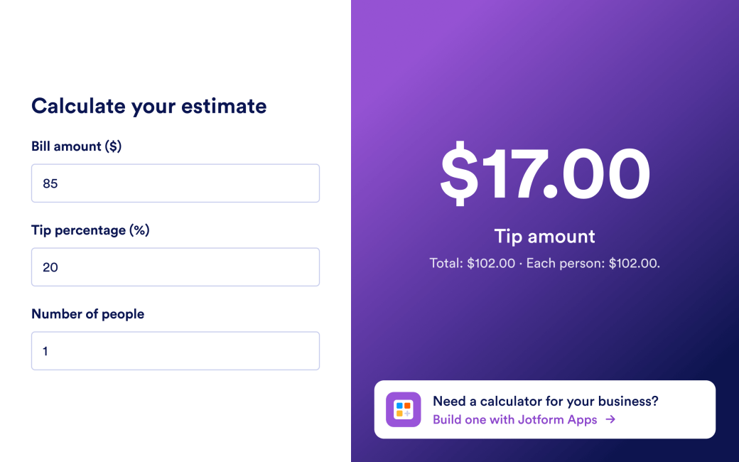 Tip Calculator App
