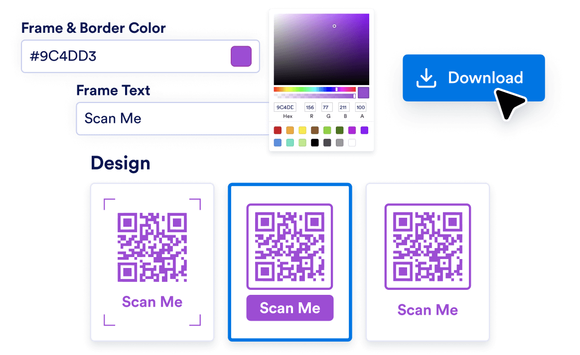 Customize your QR code