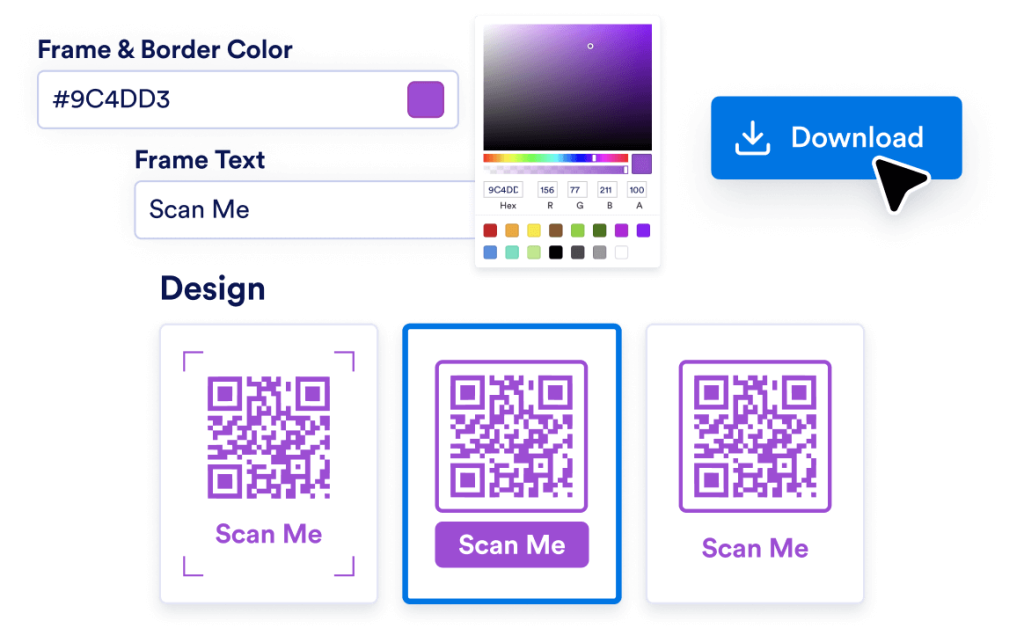 Customize your QR code