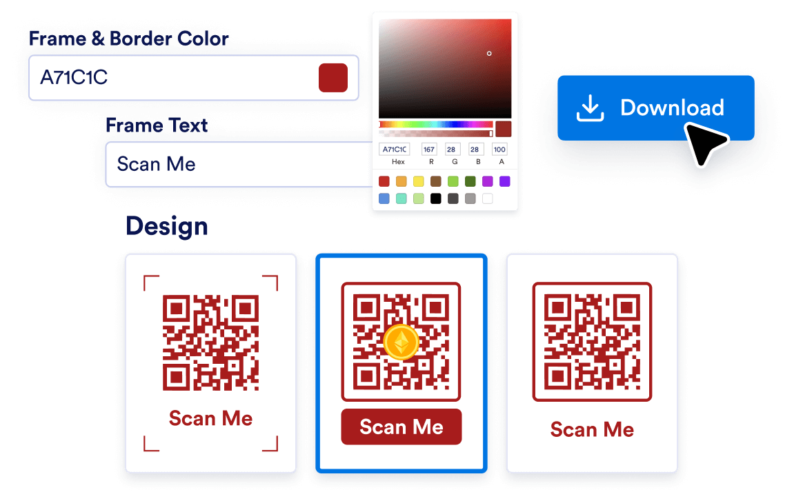 Customize the design