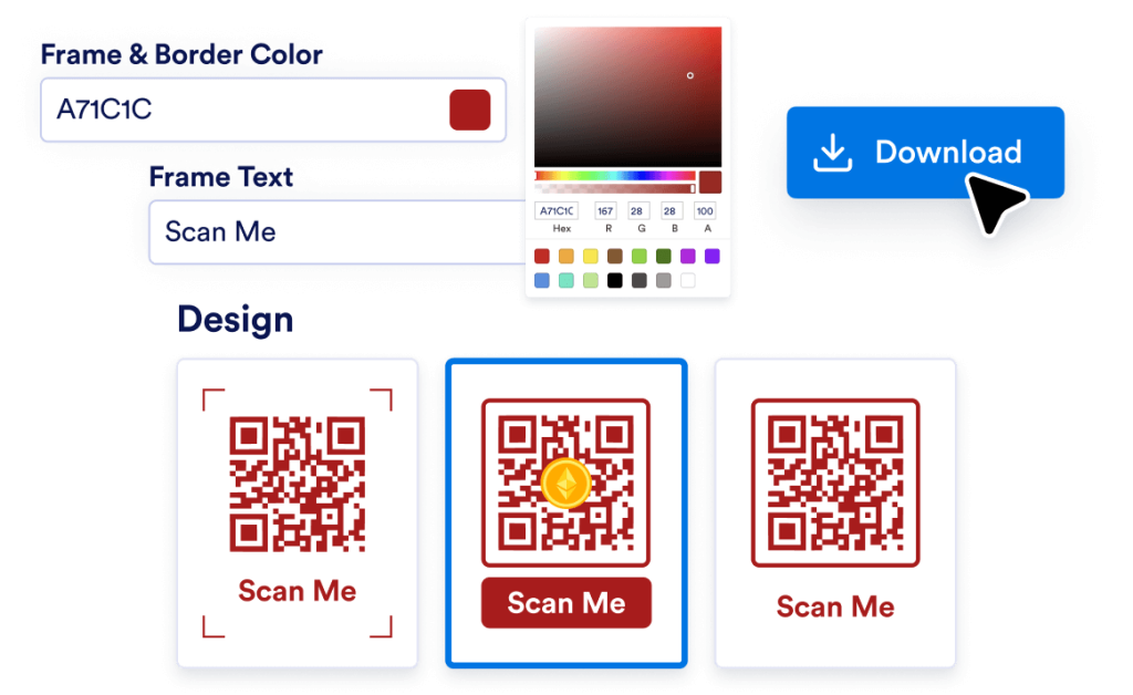 Customize the design