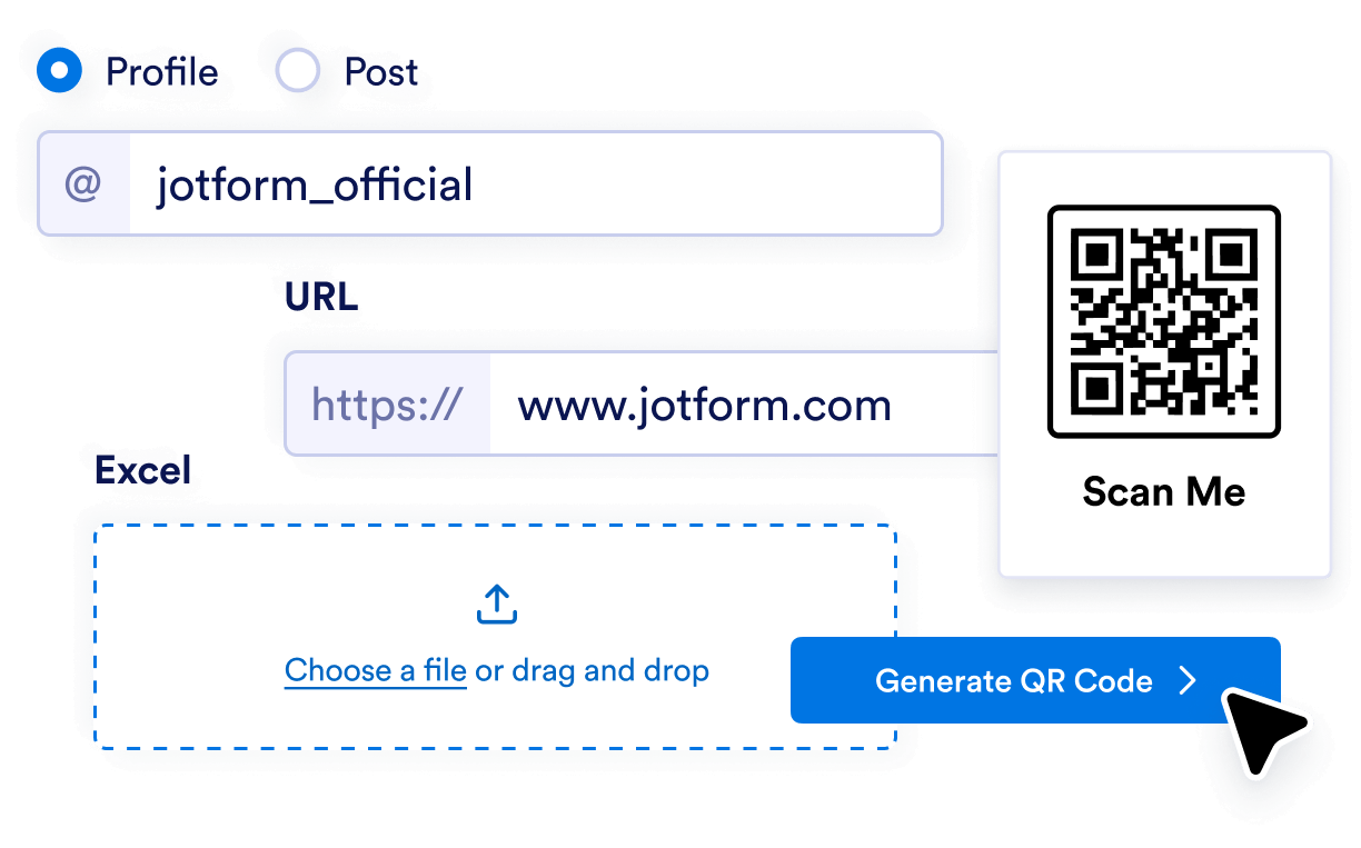 Generate the QR code