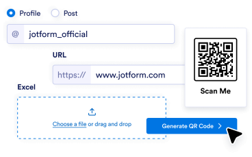 Generate the QR code