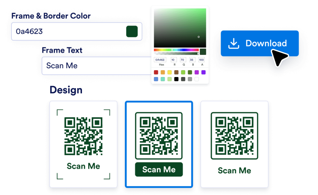 Customize the design