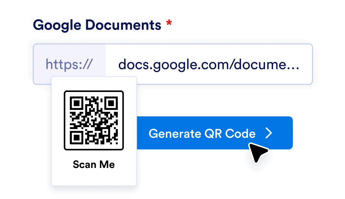 Upload or link your Google Doc
