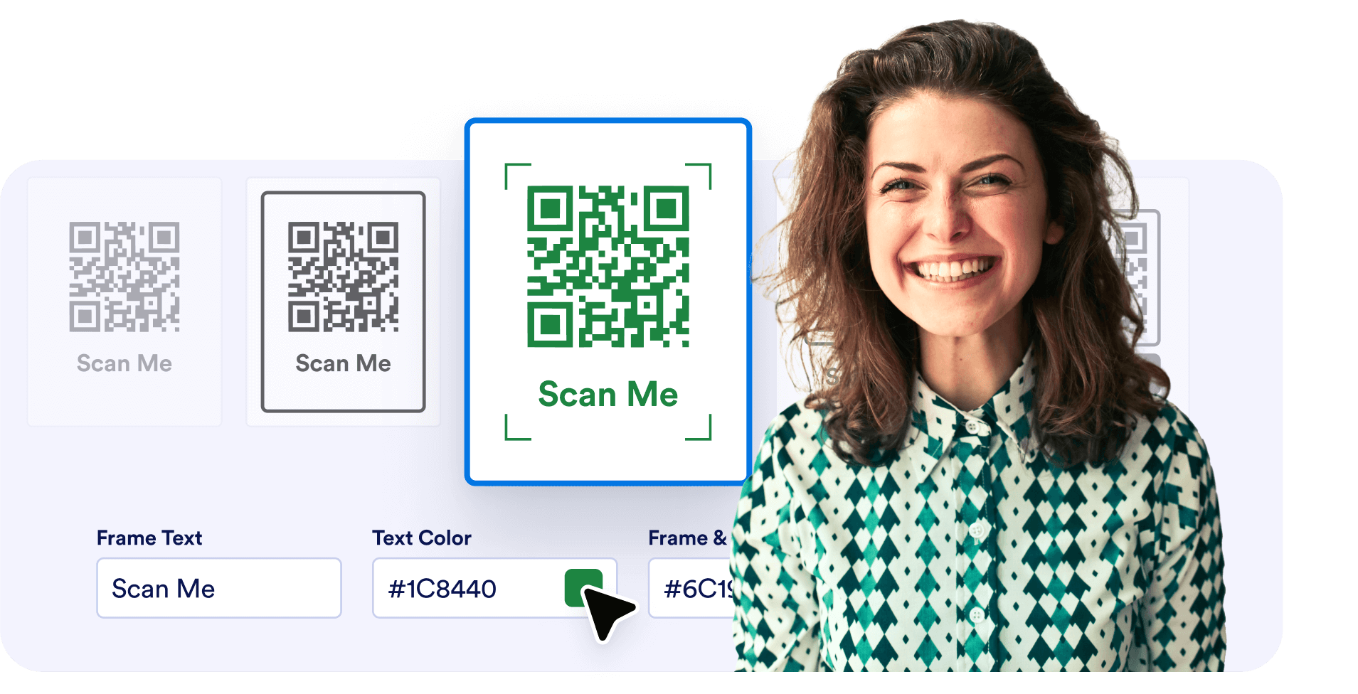 Customizable QR codes