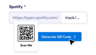 Paste your Spotify link