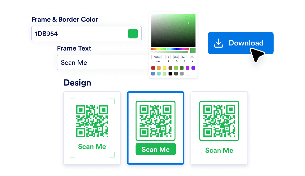 Customize your QR code