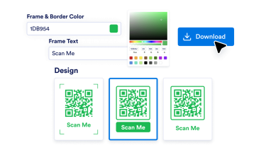 Customize your QR code