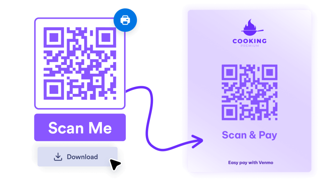 Download and share to collect payments
