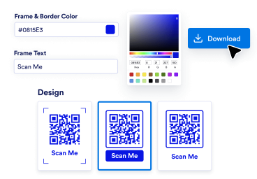 Generate and customize your QR code