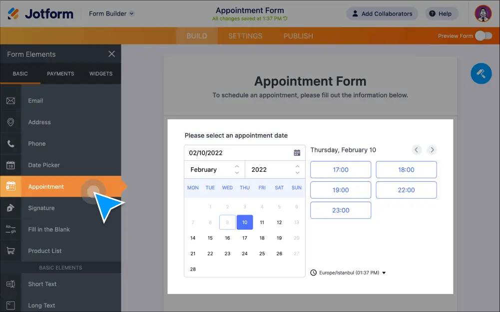 Appointment Scheduling