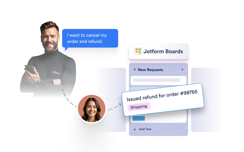 Create Task on Jform Boards
