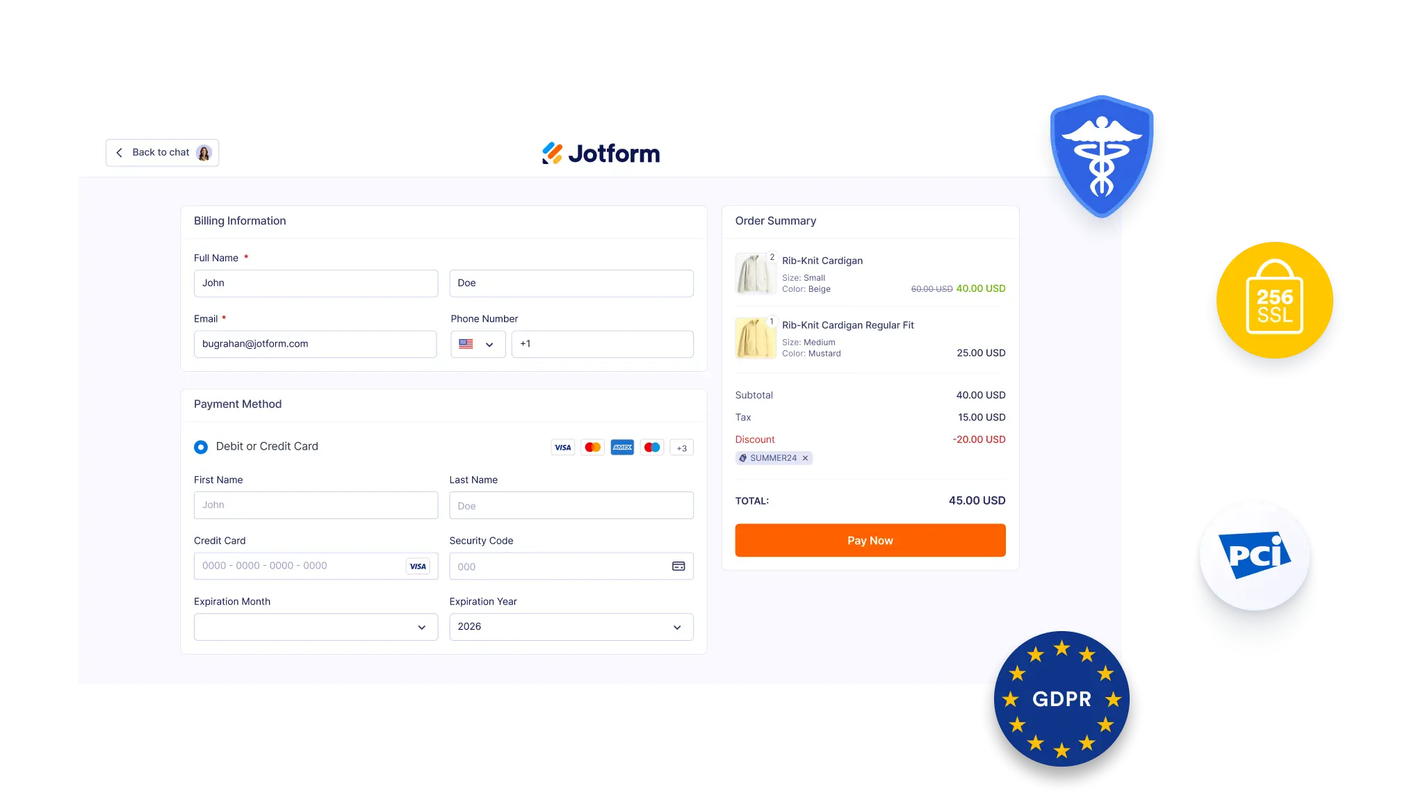 Credit Card / Debit Card Payments