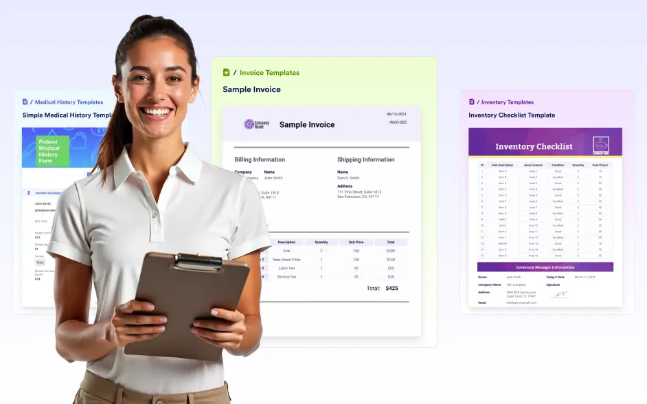 Use Professionally Designed PDF Templates