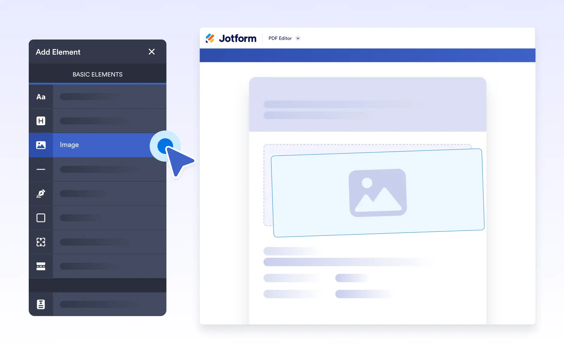 Drag and Drop Builder