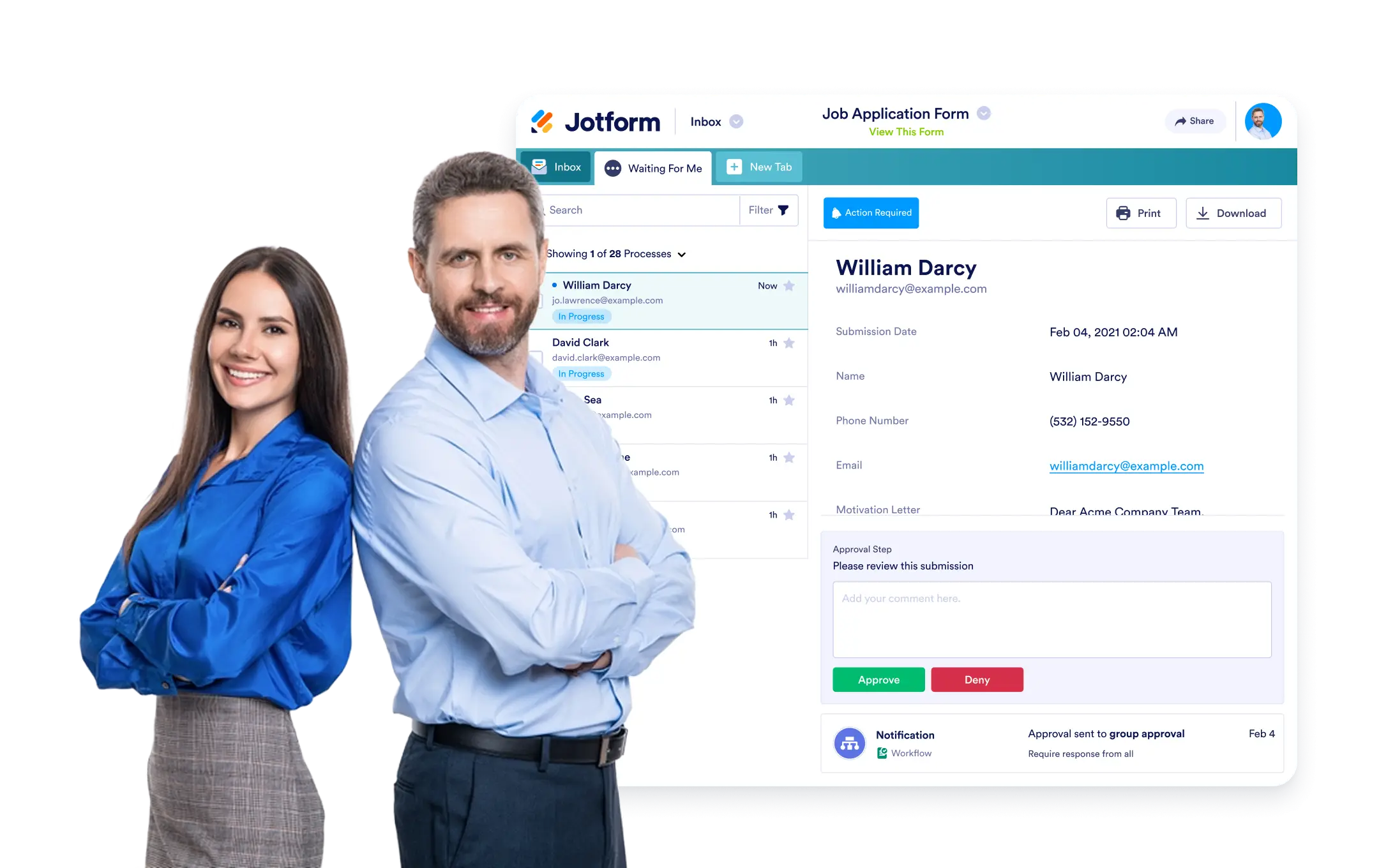 Admin & Participant View