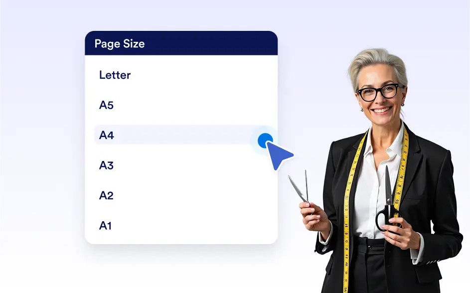 Flexible Page Size Options