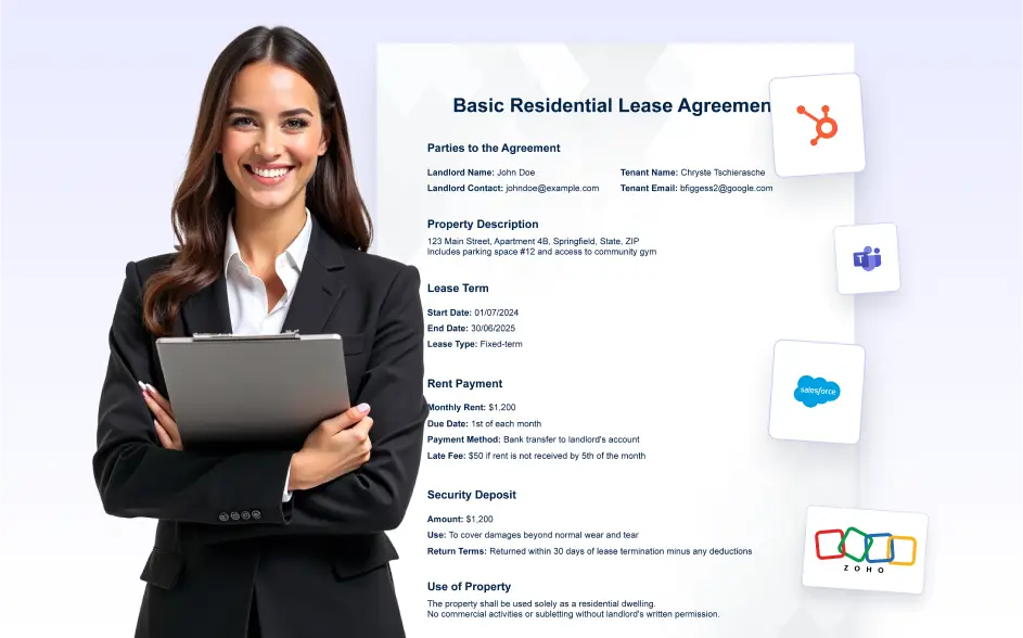Send Documents to Business Apps