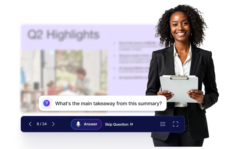 Ask Questions to Users