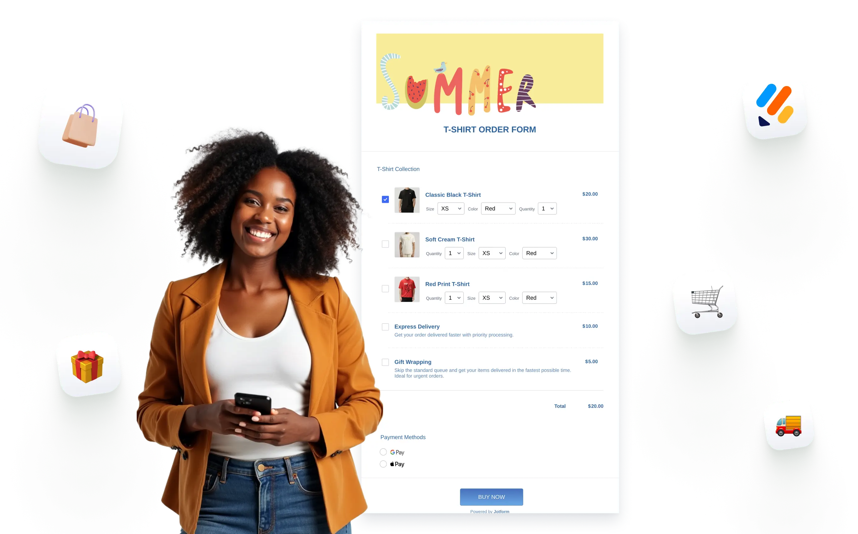 Customizable Product Options