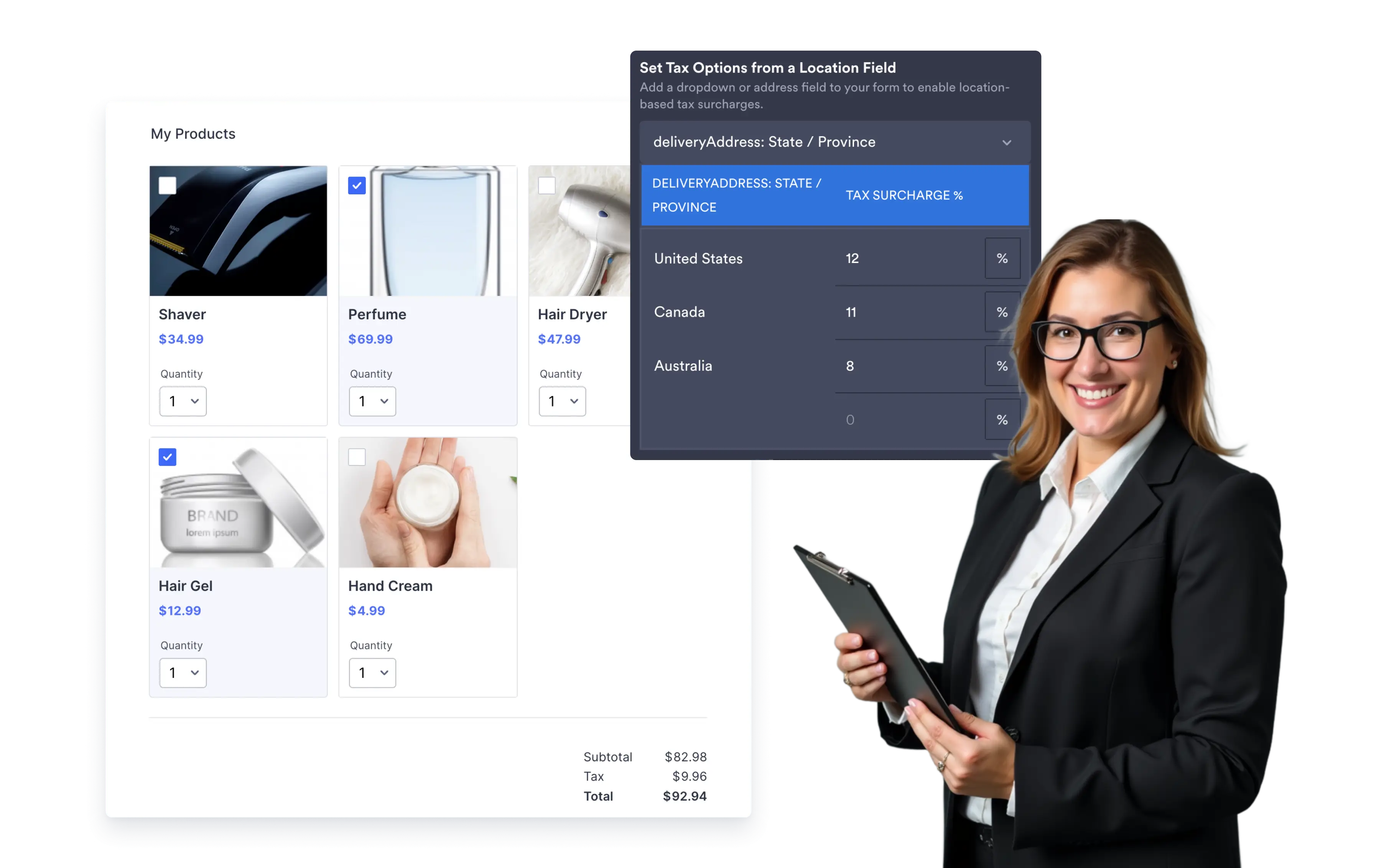 Region-Specific Tax Rules