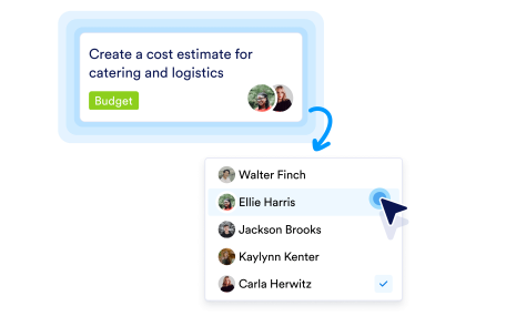Assign Tasks to Team Members