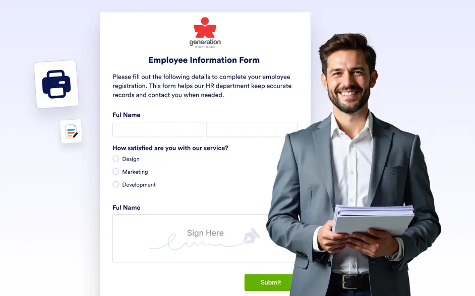 Print-Ready Fillable PDFs
