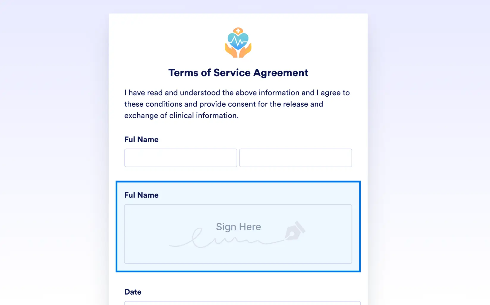 Add E-signature Fields