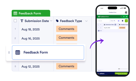 Access Data via Table