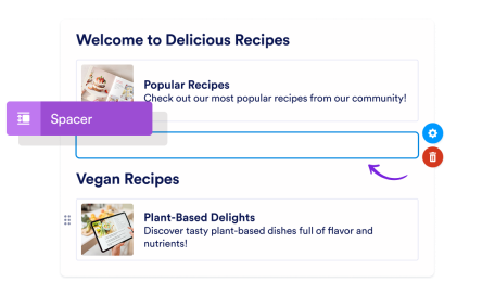 Add Spaces To Your App