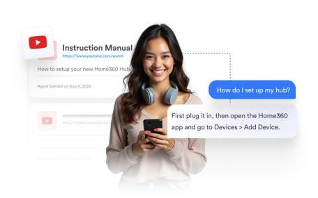 Train Your Agent with YouTube