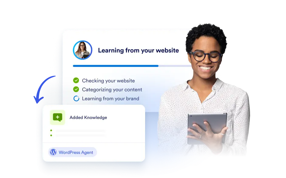 Auto-Trained with Your Site's Content