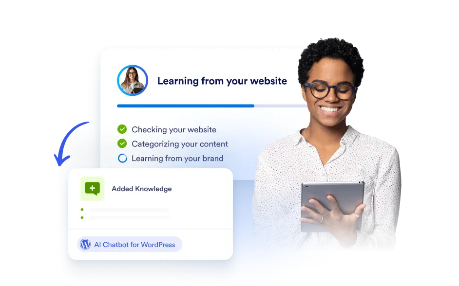 Auto-Trained with Your Site's Content