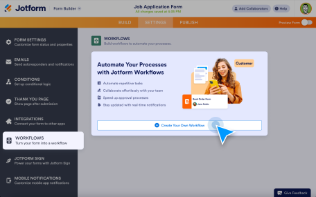 Form Automation Workflow