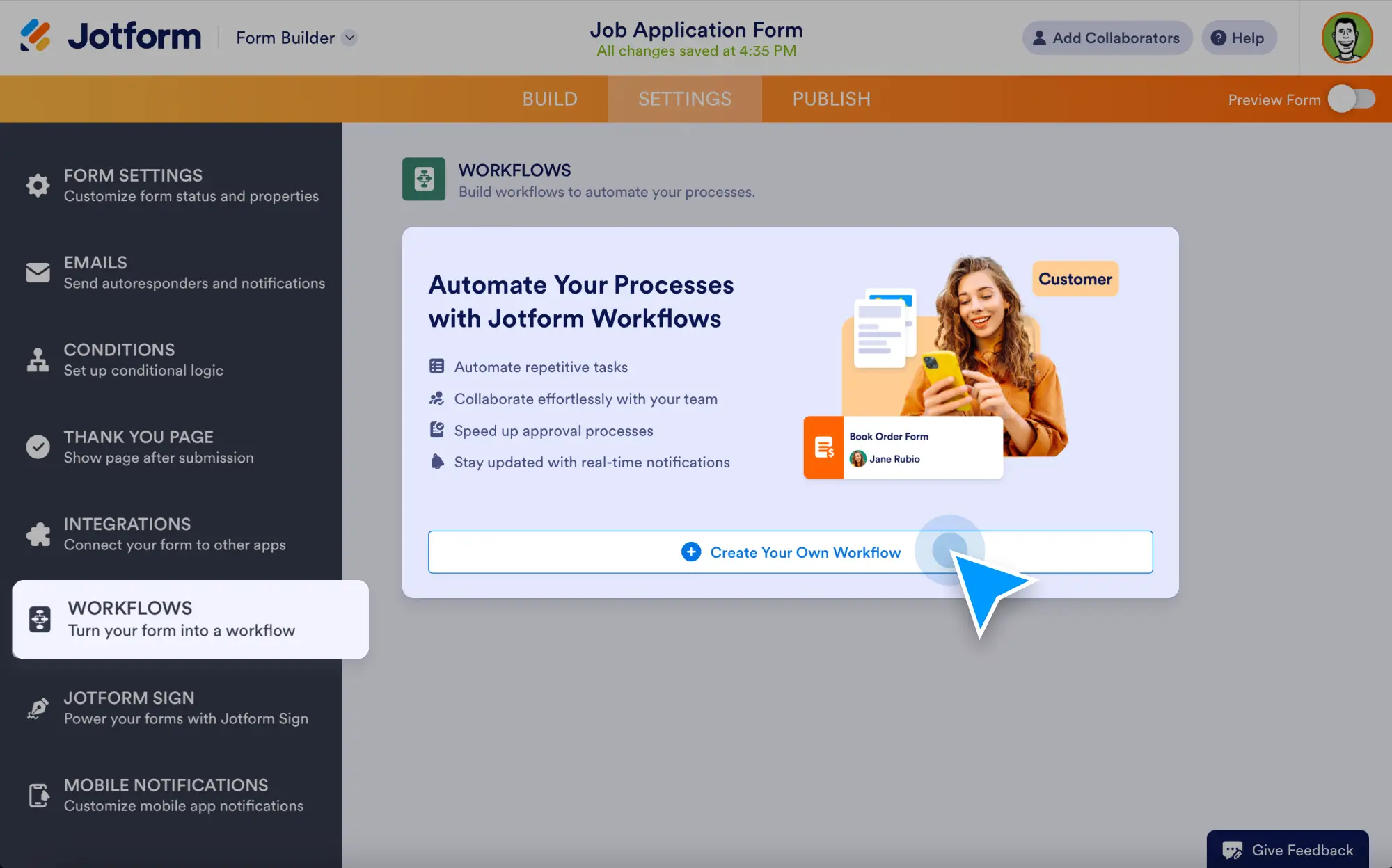 Form Automation Workflow