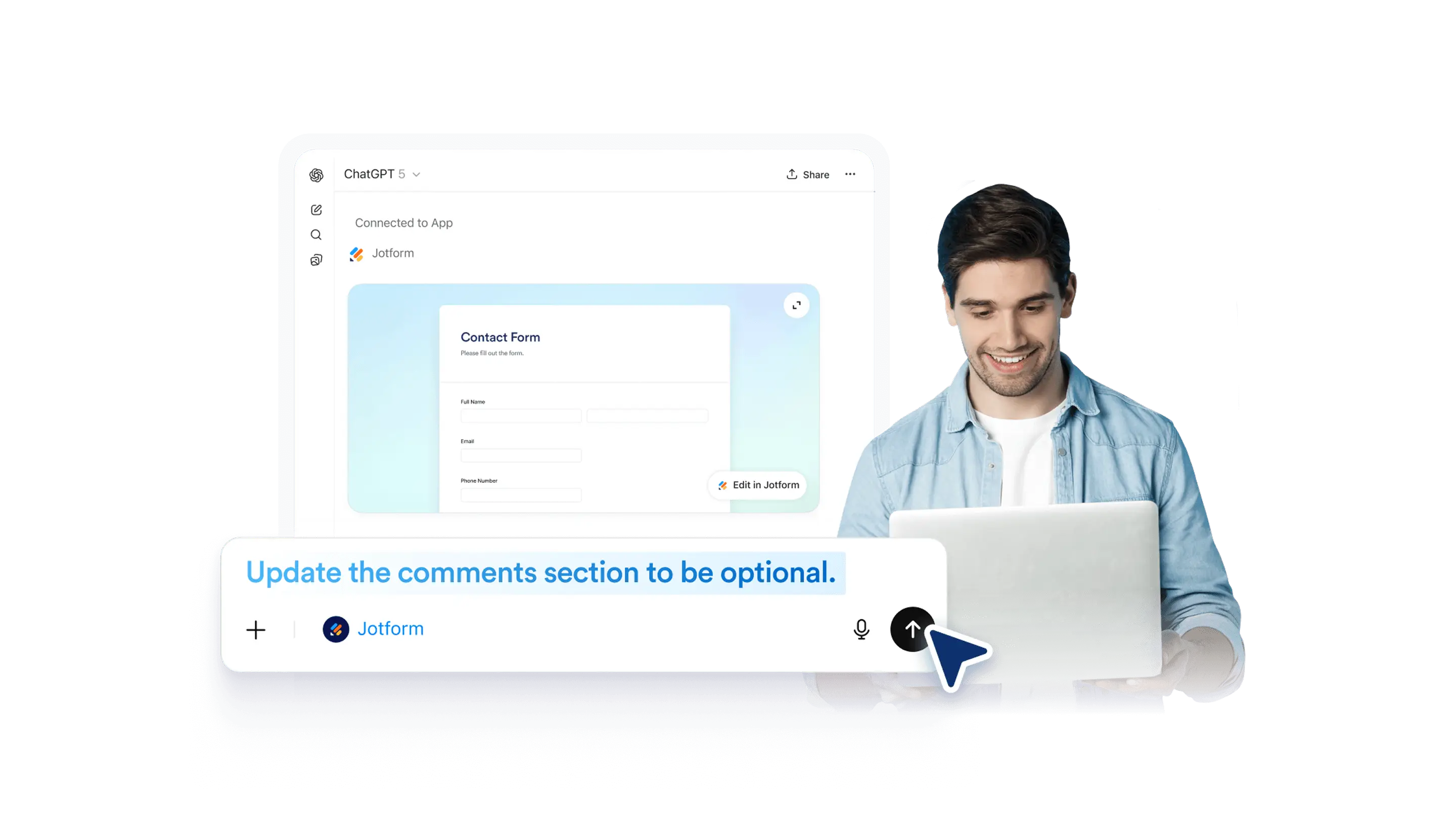 Update Questions and Field Labels